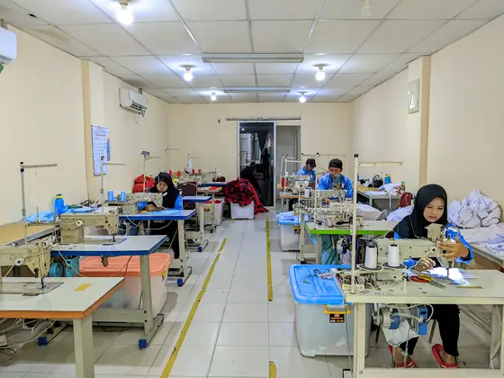 Ruang Produksi Penjahitan